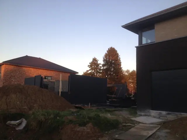 Wemmel — toiture végétalisée, photo de chantier 9