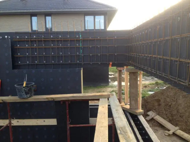 Wemmel — toiture végétalisée, photo de chantier 12