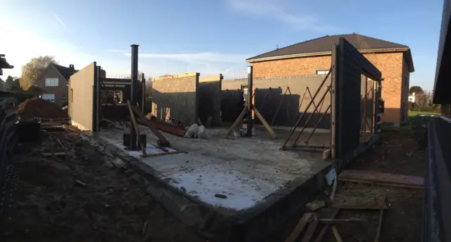 Wemmel — toiture végétalisée, photo de chantier 13