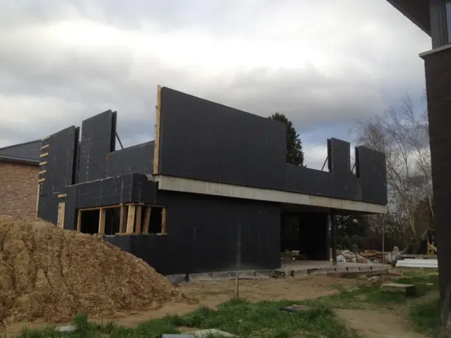 Wemmel — toiture végétalisée, photo de chantier 18