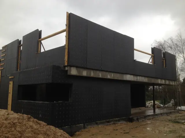 Wemmel — toiture végétalisée, photo de chantier 20