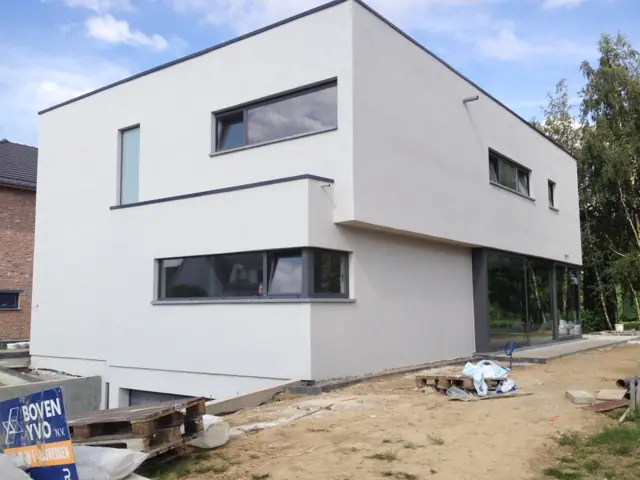 Maison à Wemmel — toiture végétalisée