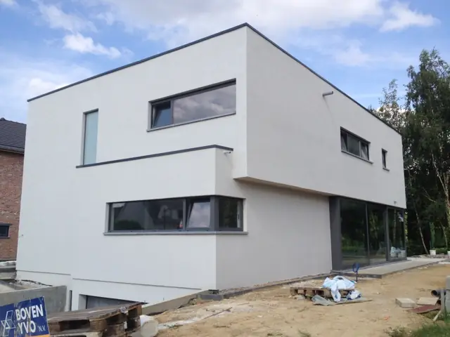 Wemmel — toiture végétalisée, photo de chantier 25
