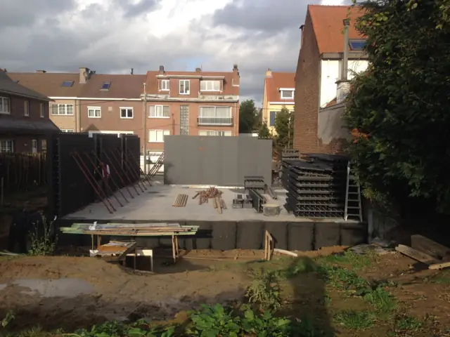 Wezembeek-Oppem, photo de chantier 2