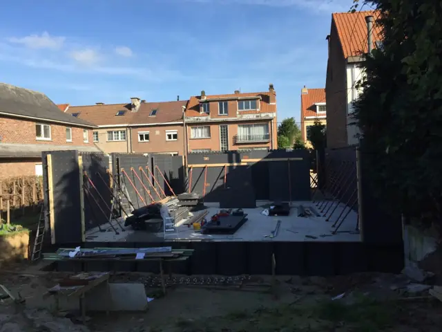 Wezembeek-Oppem, photo de chantier 3