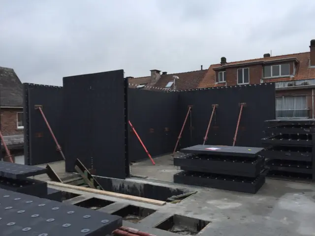 Wezembeek-Oppem, photo de chantier 14