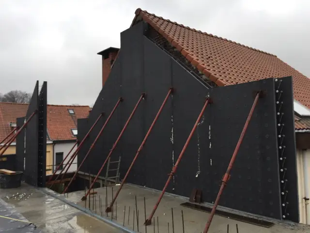 Wezembeek-Oppem, photo de chantier 19