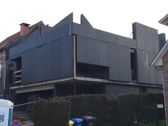 Wezembeek-Oppem, photo de chantier 22