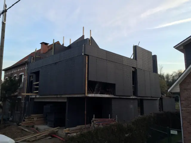 Wezembeek-Oppem, photo de chantier 25