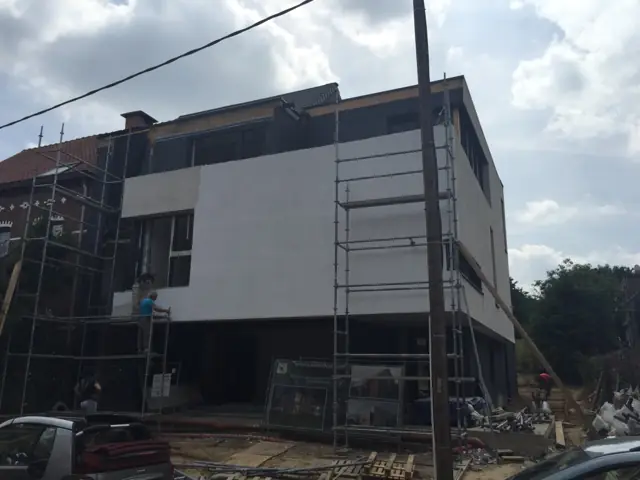 Wezembeek-Oppem, photo de chantier 29