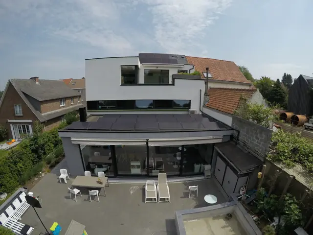 Wezembeek-Oppem, photo de chantier 37