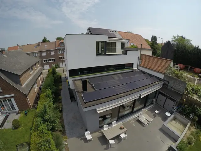 Wezembeek-Oppem, photo de chantier 38