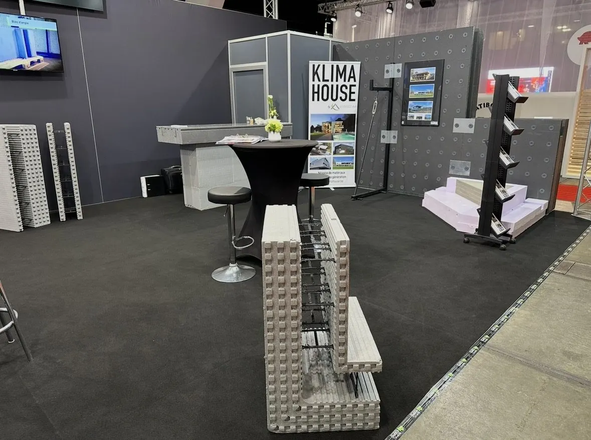 Le stand Klima House au salon Batireno 2026